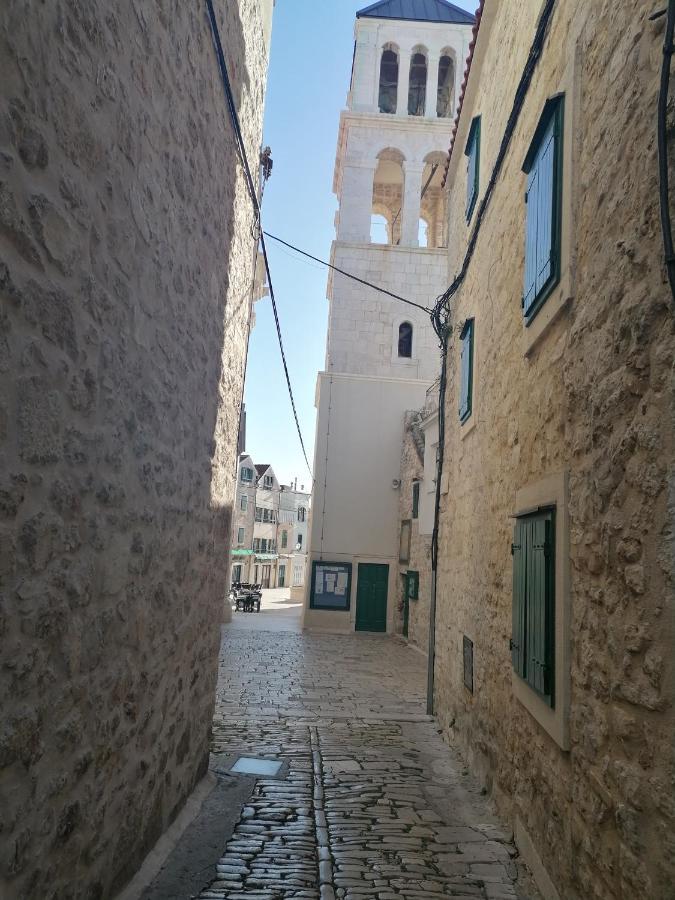 Haeuschen Am Meer Vodice Buitenkant foto
